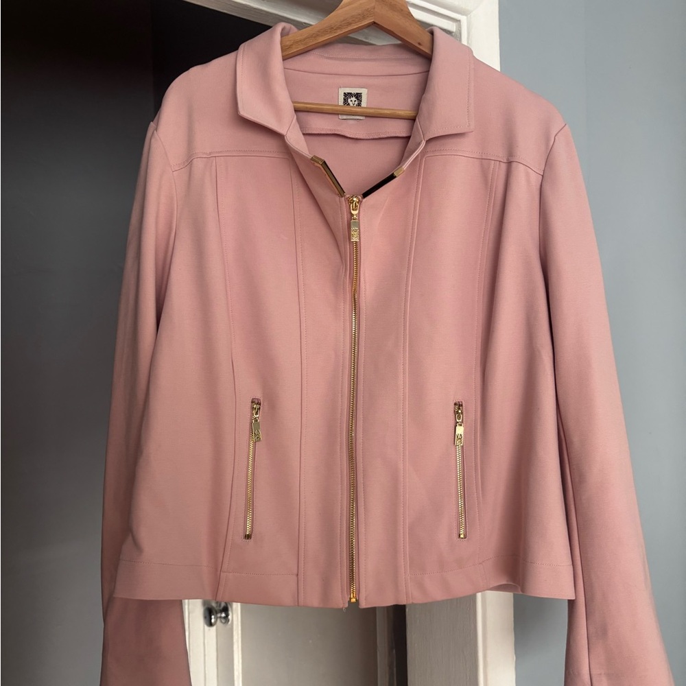 Anne Klein Jacket with Gold Accents